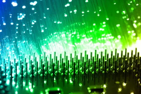 Fiber optics Stock Photos