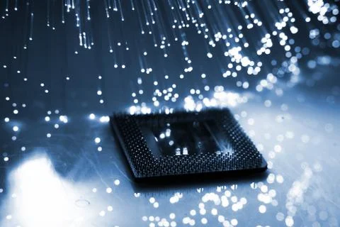Fiber optics Stock Photos