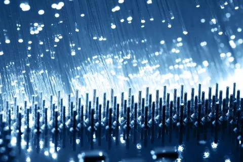 Fiber optics Stock Photos