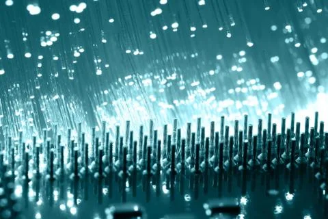 Fiber optics Stock Photos