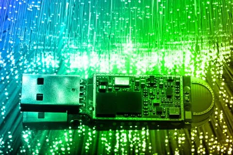 Fiber optics Stock Photos