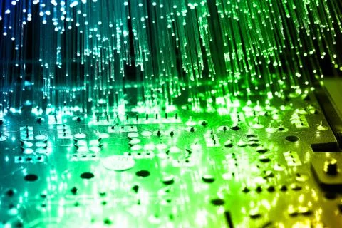 Fiber optics Stock Photos