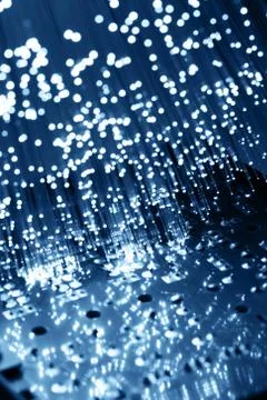 Fiber optics Foto stock