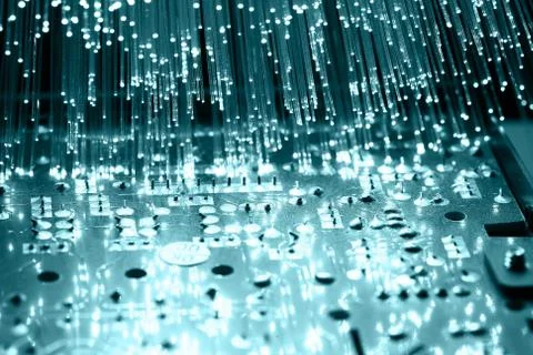 Fiber optics Stock Photos