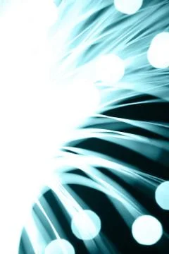 Fiber optics Foto stock