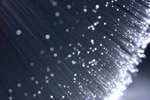 Fiber optics Foto stock