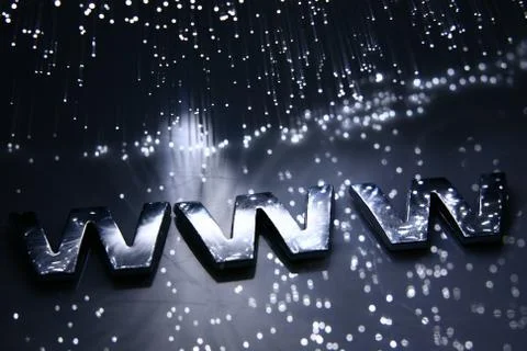 Fiber optics Foto stock