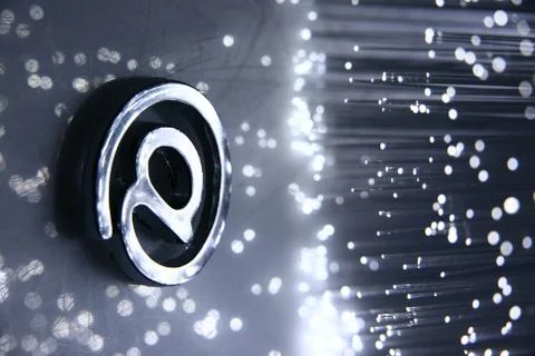 Fiber optics Foto stock