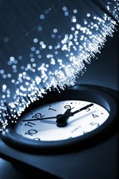 Fiber optics Foto stock