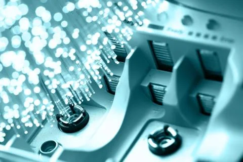 Fiber optics Stock Photos