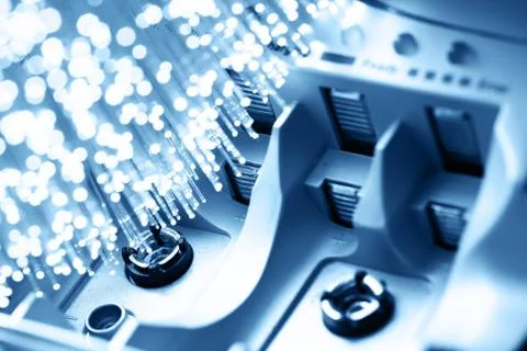 Fiber optics Stock Photos