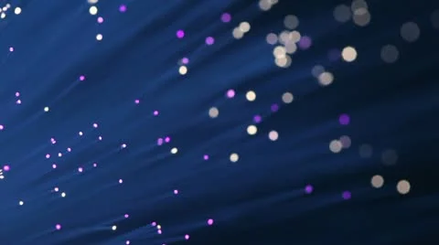 Fiber optics strands Stockbeeldmateriaal 11487437