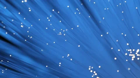 Fiber optics strands Stock Footage 11487699