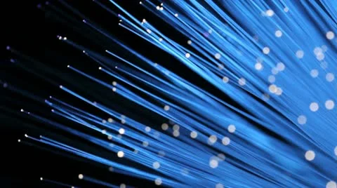 Fiber optics strands Vidéo 11487770