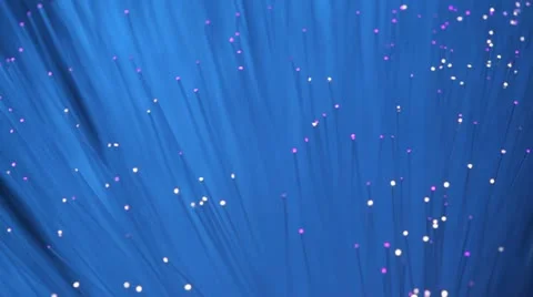 Fiber optics strands Stockbeeldmateriaal 11487773