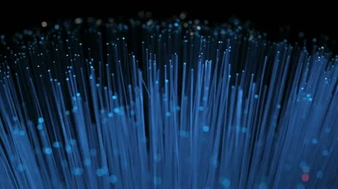 Fiber optics strands Stock Footage