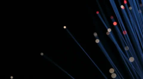 Fiber optics strands 库存影片 11488160
