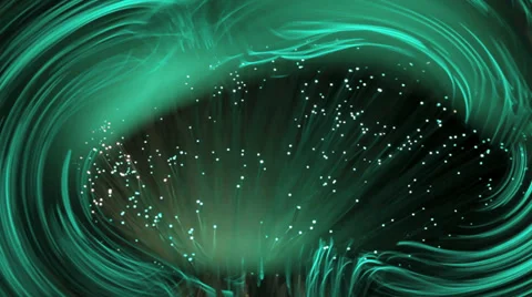 Fiber optics strands Stock Footage 34332234