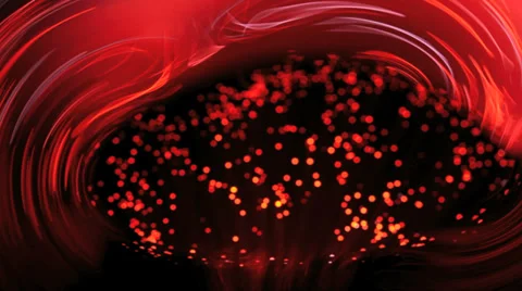 Fiber optics strands Stock Footage 34332913