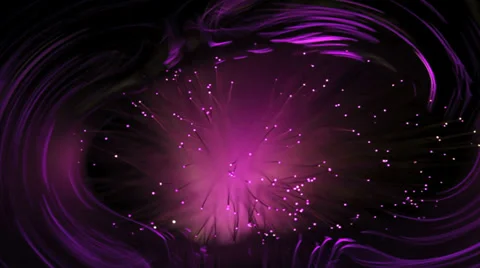 Fiber optics strands Stock Footage 34333000