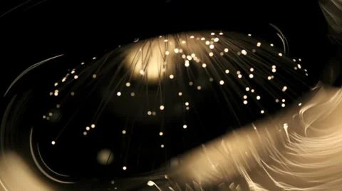 Fiber optics strands Stock Footage 34333341