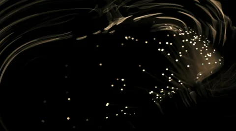 Fiber optics strands Stock Footage 34333387
