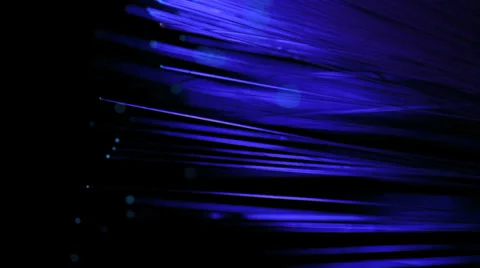Fiber optics strands Stock Footage 34334561