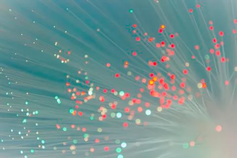 Fiber optics wallpaper Stock Photos
