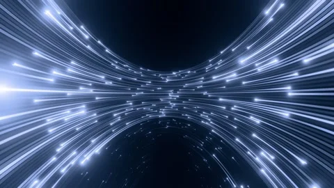 Fiber speed techno environment motion background loop animated Stock Footage 327918247