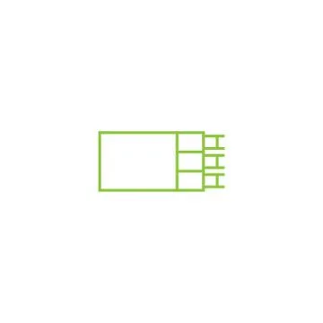 Fiber vector logo design template イラスト素材