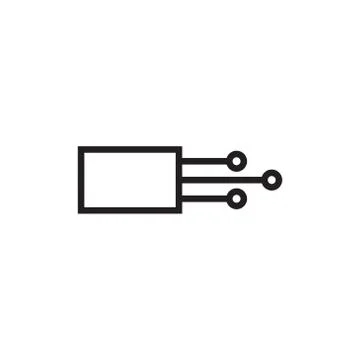 Fiber vector logo design template イラスト素材