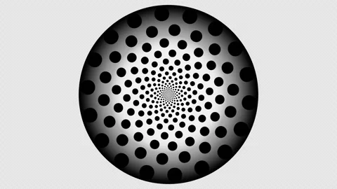 Fibonacci with circle dot isolated on transparent background. 4K footage. Vidéo 280922238