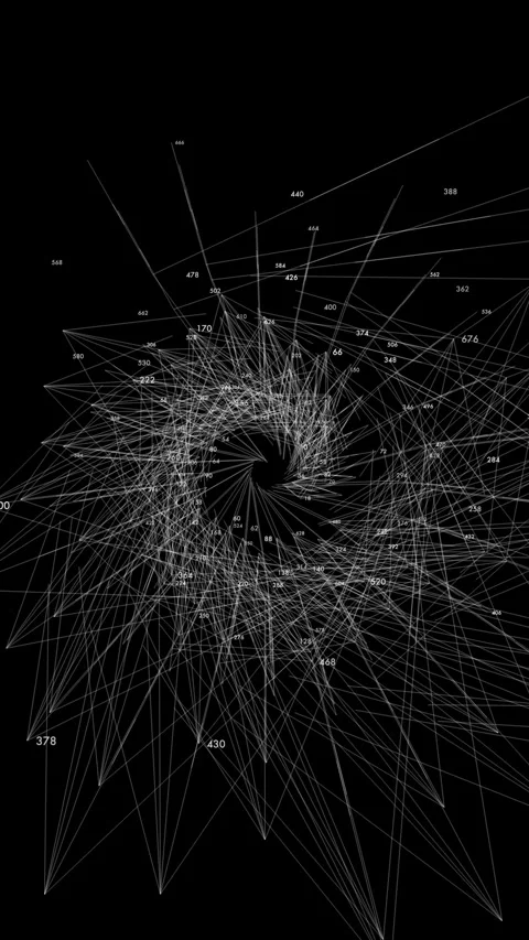 Fibonacci Sequence Data Visualization for Artificial Intelligence and Sacred Stock Footage 335199580