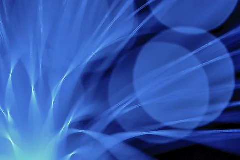 Fibre Optic Abstract Stock Illustration