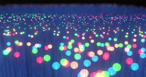 Fibre optic for data transfer Stock Footage 157047742