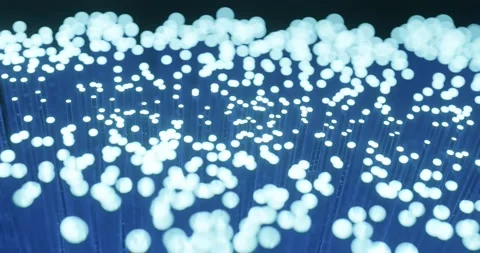 Fibre optic for data transfer transmission Stock Footage 220010640