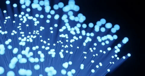Fibre optic for data transfer transmission Stock Footage 220010641