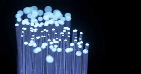 Fibre optic for data transfer transmission Stock Footage 220333799