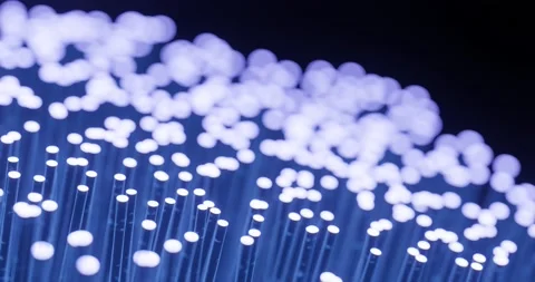Fibre optic for data transfer transmission Stock Footage 230007502