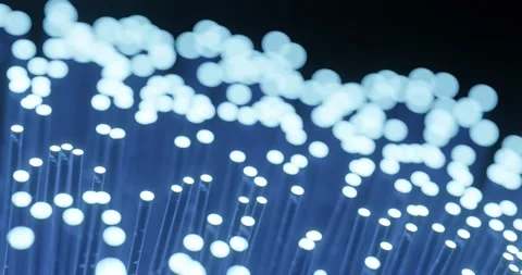 Fibre optic for data transfer transmission Stock Footage 230007503