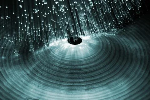Fibre optical Foto stock