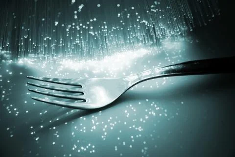 Fibre optical Foto stock