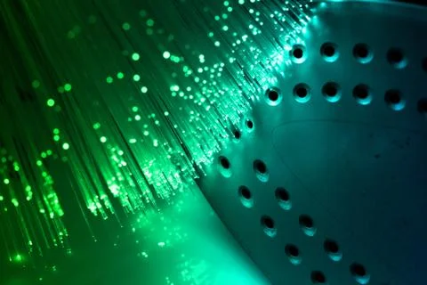 Fibre optical Foto stock