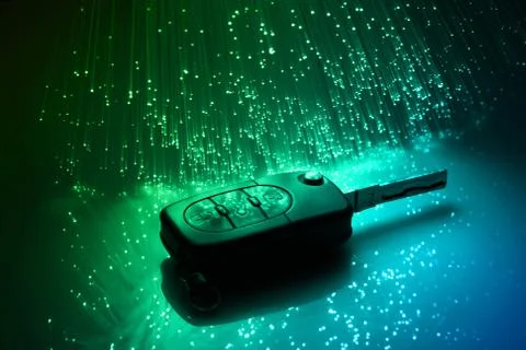 Fibre optical Foto stock