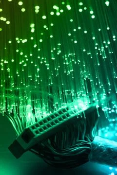 Fibre optical Stock Photos