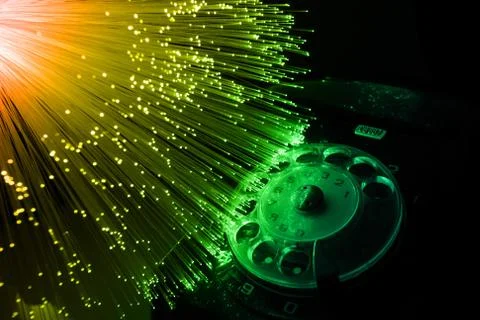 Fibre optical Stock Photos