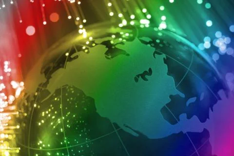 Fibre optical Stock Photos