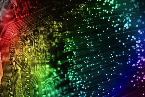 Fibre optical Stock Photos