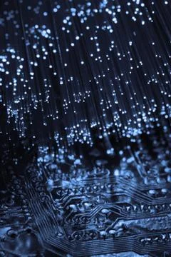 Fibre optical Stock Photos