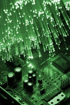 Fibre optical Stock Photos